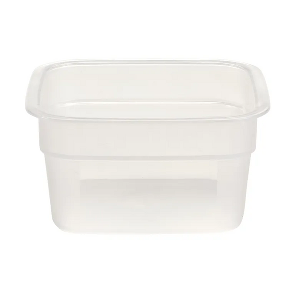 Cambro HFSFSPROPP I Camsquare FreshPro Storage Container ½ qt Translucent I Case of 6