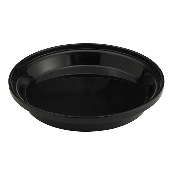 Cambro HK39B110 I Heat Keeper Insulated Base for 9" Plate I Black I Case of 6