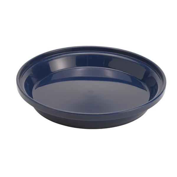 Cambro HK39B497 I Heat Keeper Insulated Base for 9" Plate I Navy Blue I Case of 6