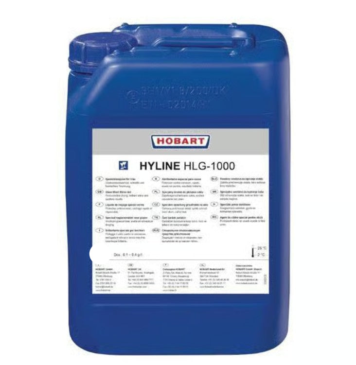 Hobart HLG-1000 |  Glass Rinse Aid | Dishwasher Cleaning Solution | 5L
