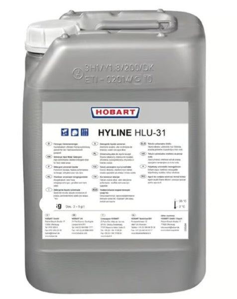 Hobart HLU-31 | HYLINE Universal Detergent | Dishwasher Cleaning Solution | 20L