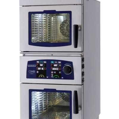 Hobart HMJ661E I Heated I Combi Mini I Steamer I Electric Steamer I Combi Steam Oven I 2 x 4 to 6 1/1GN Tray I Steamer Combi I Convection Steamer