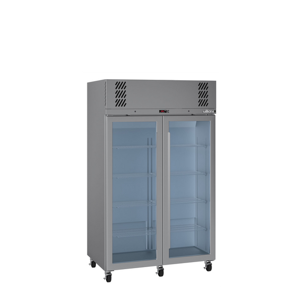 Williams Refrigeration HP2GSHC I Pearl I Upright Fridge I Clear Door Refrigerators I 2 Door I Refrigerator I Commercial Refrigerator