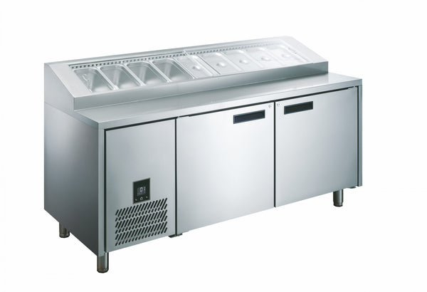 Glacian HPB1815 2 Door Pizza Bar