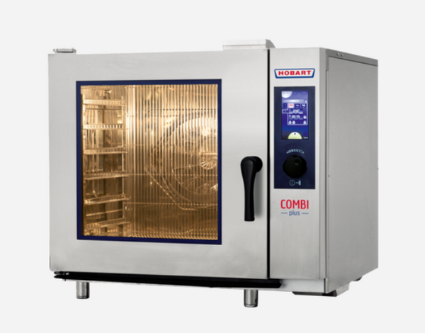 Combi Plus Steamer, Hobart, HPJ061E, Heated, Electric Steamer, Combi Steam Oven, 6 Tray, Convection Steamer

