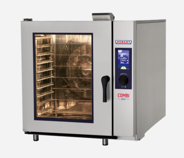 Combi Plus Steamer, Hobart, HPJ102E, Heated, Electric Steamer, Combi Steam Oven, 10 Tray, Steamer Combi, Convection Steamer
