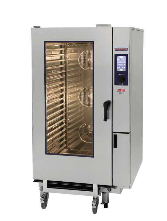 Combi Plus Steamer, Hobart, HPJ201E, Heated, Electric Steamer, Combi Steam Oven, 20 Tray, Steamer Combi, Convection Steamer
