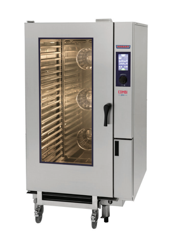 Combi Plus Steamer, Hobart, HPJ202E, Heated, Electric Steamer, Combi Steam Oven, 40 Tray, Steamer Combi, Convection Steamer
