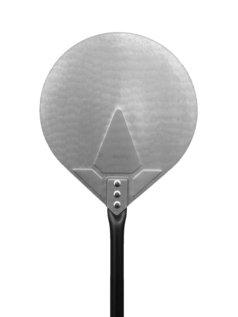 Euroquip HR23/120 Hard Anodised Aluminium Round Pizza Peel