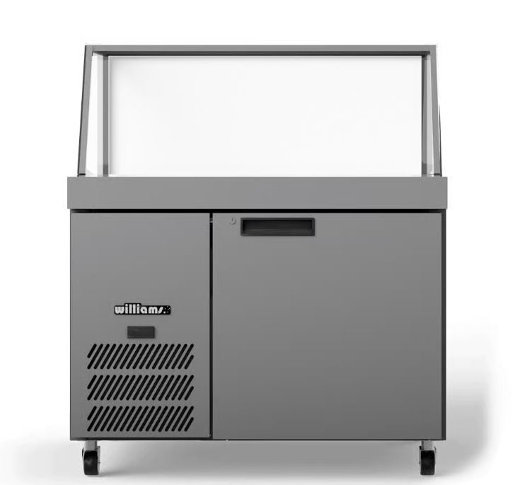 Williams Refrigeration HSP18UBASS Banksia - 1 Door Stainless Steel Ingredient Prep Counter