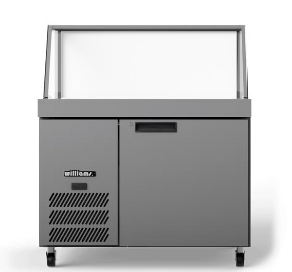 Williams Refrigeration HSP18UBASS Banksia - 1 Door Stainless Steel Ingredient Prep Counter