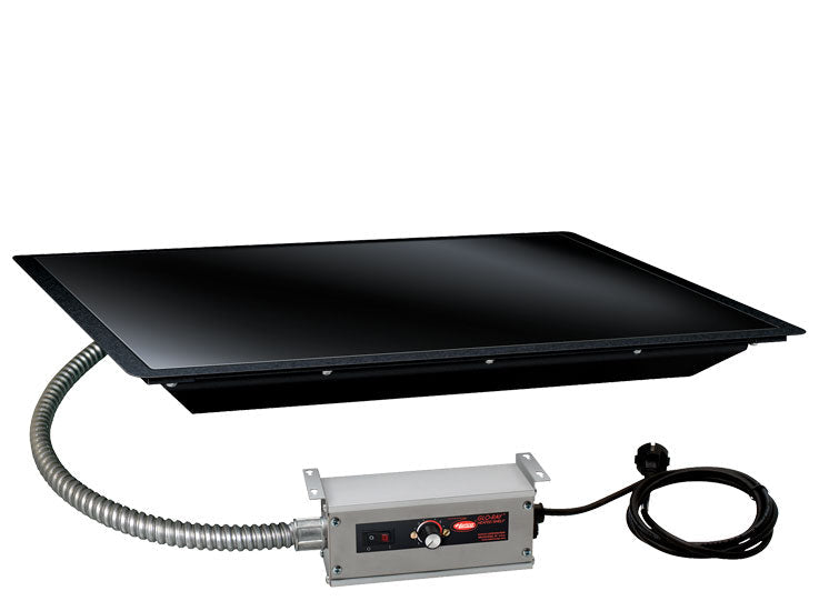 Hatco HBGB-4818 | Drop-In Heated Shelf | Heated Black Ceramic Glass Shelf | Hatco Heated Shelf | Heated Shelf I 498 mm Wide