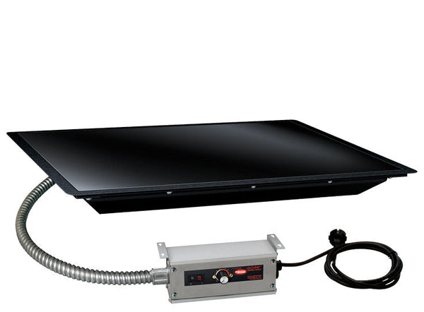 Hatco HBGB-6018 | Drop-In Heated Shelf | Heated Black Ceramic Glass Shelf | Hatco Heated Shelf | Heated Shelf I 498 mm Wide