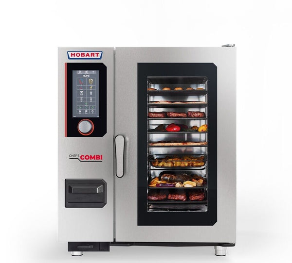 Hobart HICS101E-RO-C | Chef'sCombi Oven | 10 x 1/1 GN Tray | with RO Water Treatment & Drain Kit | Combi Oven