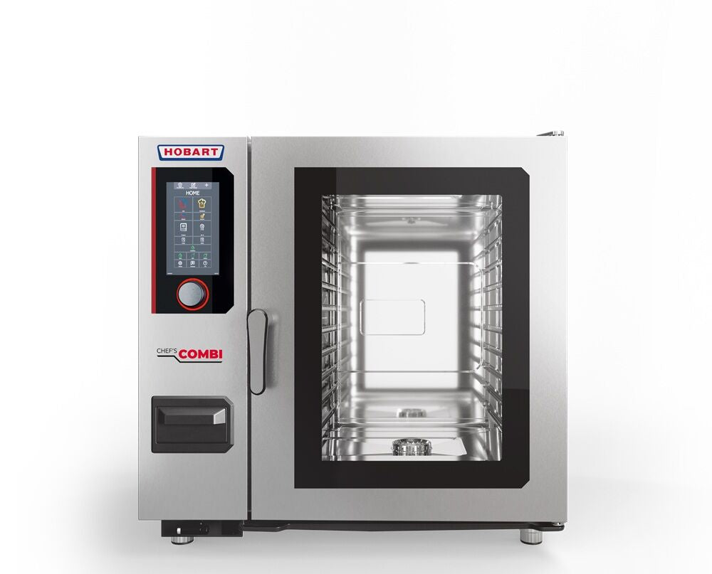 Hobart HICS102E-RO-C | Chef'sCombi Oven 102E | 10 x 2/1 GN Tray | with RO Water Treatment & Drain Kit | Combi Oven