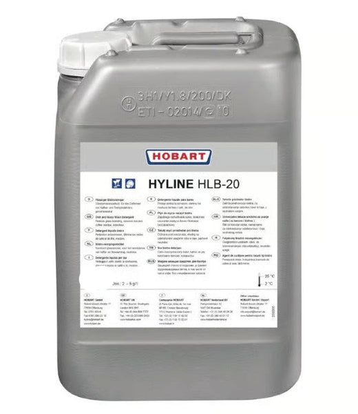 Hobart HLB-20 | HYLINE Universal Detergent | Dishwasher Cleaning Solution | 5L