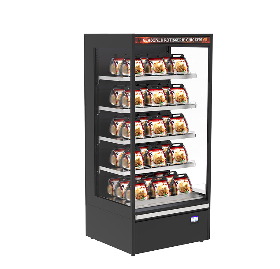 Hussmann H2TH-7 Multideck Open Front Hot Cabinet 685mm I 365 L