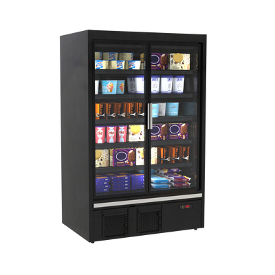 Hussmann H2TLDS-07 Self-Contained Multideck Glass 1-Door Freezer