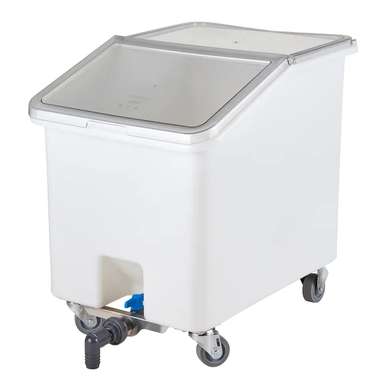 Cambro IBSD37148 I Soak & Brine Tank with Spigot I 140 L I White
