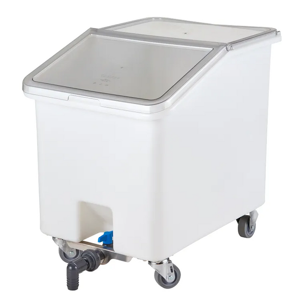 Cambro IBSD37148 I Soak & Brine Tank with Spigot I 140 L I White