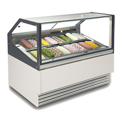 Exquisite IC16T | 16 Tubs Ice Cream Scooping Freezers
