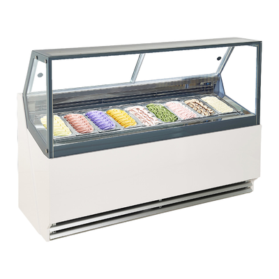 Exquisite IC9T | 9 Tubs Ice Cream Scooping Freezers