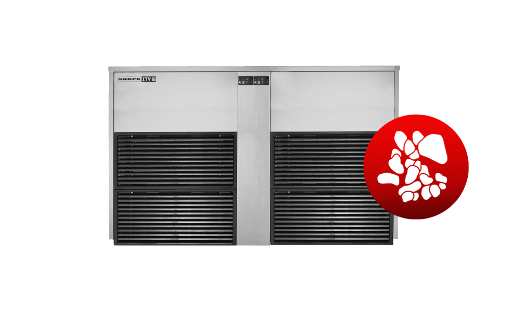 SKOPE ICE QUEEN IQ1100 A ITV Modular Ice Maker | 1237kg Flaked Ice Head