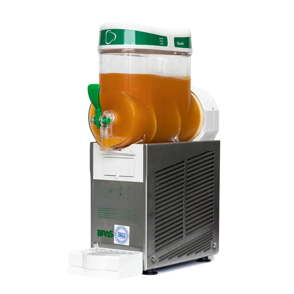 BRAS Quark 1 White - Green LidI Slushie Machine