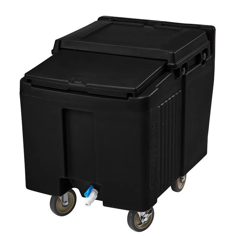 Cambro ICS125L110 I SlidingLid™ Ice Caddies I Ice Bin I 57kg I Black