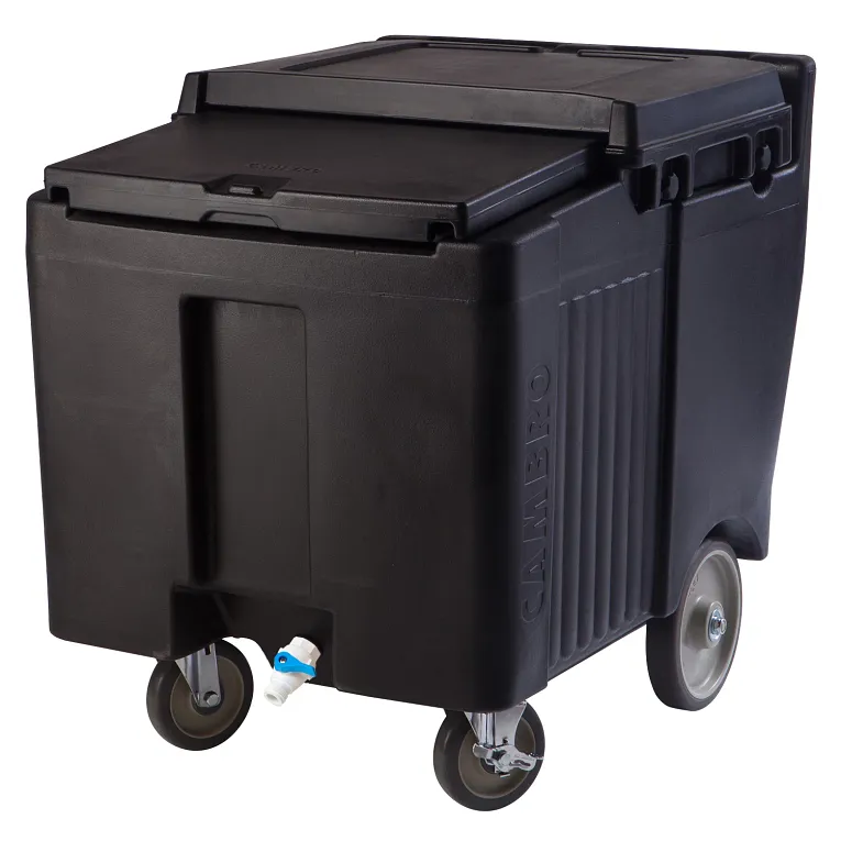 Cambro ICS125LB I SlidingLid™ Ice Caddies I Ice Bin I 57kg I Easy Wheels
