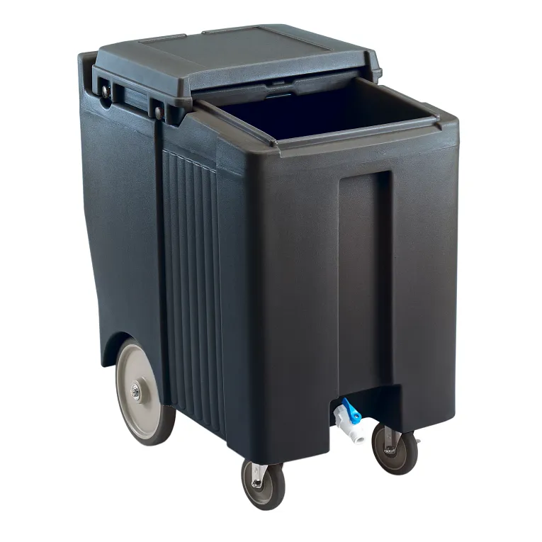 Cambro ICS175TB I SlidingLid™ Ice Caddies I Tall Ice Bin I 80kg I Easy Wheels