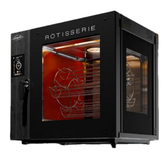 Doregrill IDeal 6 | Quick Cook, Panoramic | True Self-Cleaning | Basket Rotisserie Oven