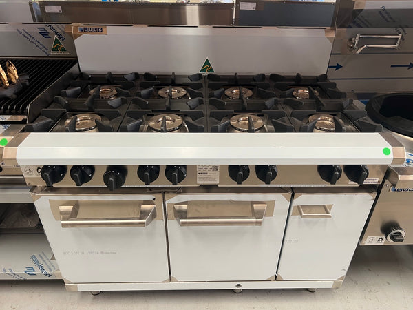 Luus RS-8B I 8 Burner Commercial Stove I Oven (224KG) I “Warehouse Clearance”