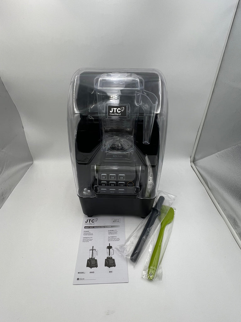 JTC OmniBlend 890AQ Commercial Blender with OmniShield I Sound Shield,1.5Litre D Jug Set