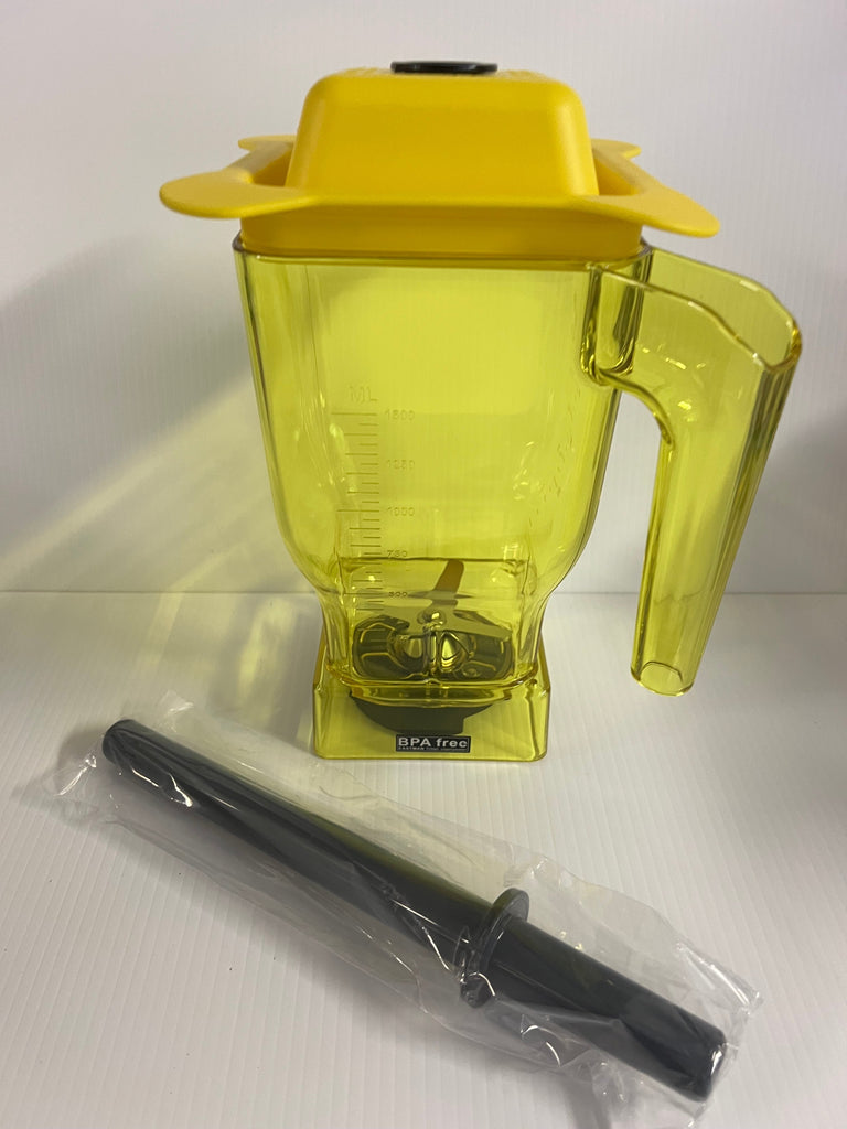 JTC OmniBlend Yellow B Jug 1.5L with 6 Blade and Tamper Rod