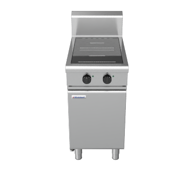 Waldorf IN8200R5-CB - 450mm Electric Induction Cooktop Low Back Version - Cabinet Base