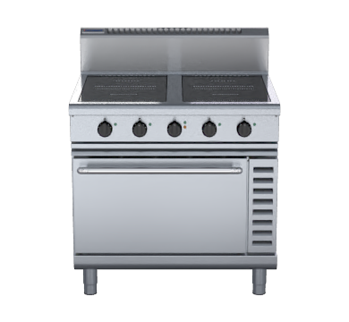 Waldorf IN8410ECR5F - 900mm Induction Range Convection Oven