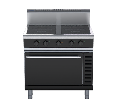 Waldorf INB8410ECR5F - 900mm Induction Range Convection Oven