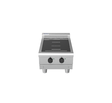 Waldorf INL8200F-B Electric Induction Cooktop Low Back Version - Bench Model