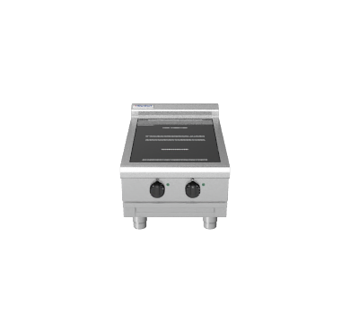 Waldorf INL8200R3-B - 450mm Electric Induction Cooktop Low Back Version - Bench Model