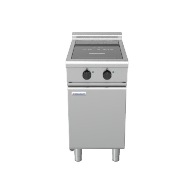 Waldorf INL8200R3-CB - 450mm Electric Induction Cooktop Low Back Version - Cabinet Base