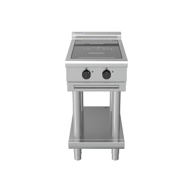 Waldorf INL8200R5-LS - 450mm Electric Induction Cooktop Low Back Version - Leg Stand