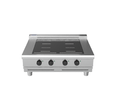 Waldorf INL8400F-B - 900mm Electric Induction Cooktop Low Back Version - Bench Model