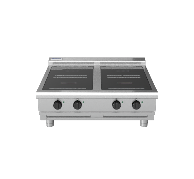 Waldorf INL8400R5-B - 900mm Electric Induction Cooktop Low Back Version - Bench Model