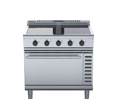 Waldorf INL8410ECR5 - 900mm Induction Range Convection Oven