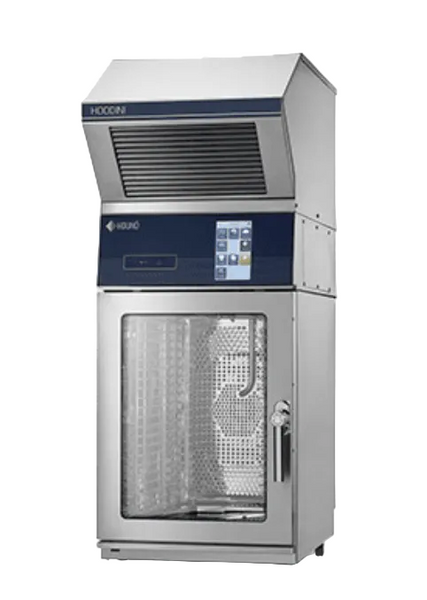 INVOQ 10-1/1 GN Hoodini | Ventless Hood | Hoodini | 2-Piece Rack | 10 Trays | Mini Combo Ovens