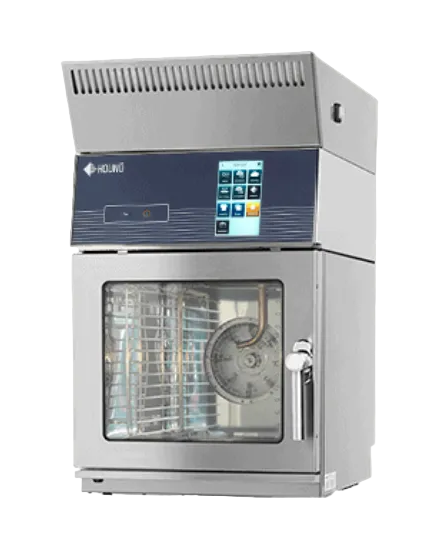 INVOQ 6-1/1 GN Hoodini | Ventless Hood | Hoodini | 2-Piece Rack | 6 Trays | Mini Combo Ovens