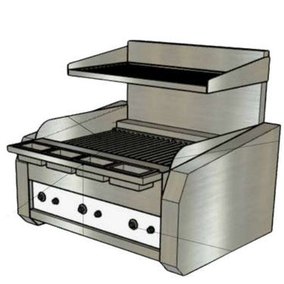 Icarus IG900 | Electric Flame Chargrill | Benchtop |Chargrill | Electric Chargrill | Flame Chargrill | With Vaporising Hearth