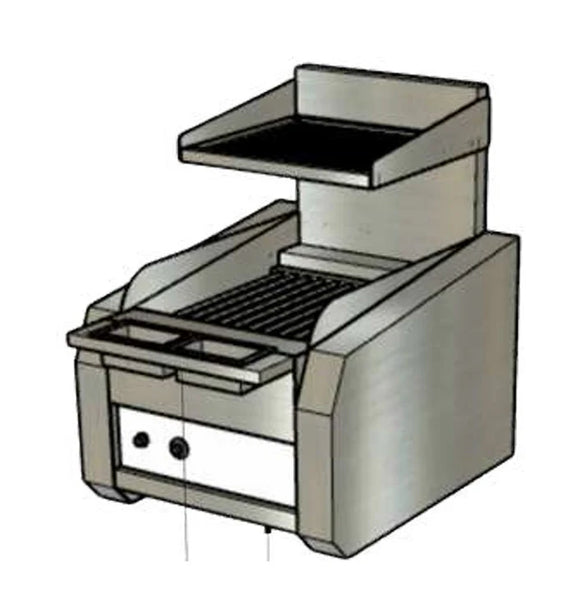 Icarus IG600 | Electric Flame Chargrill | Flame Chargrill