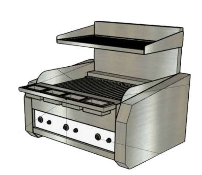 Icarus IG900PRO | Electric Flame Chargrill | Benchtop | Chargrill | Electric Chargrill | Flame Chargrill | With Vaporising Hearth